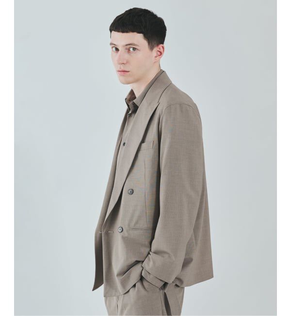 EDIFICE「2WAY トロピカル ウール ジャケット」|テーラードジャケット|