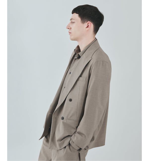 EDIFICE「2WAY トロピカル ウール ジャケット」|テーラードジャケット|