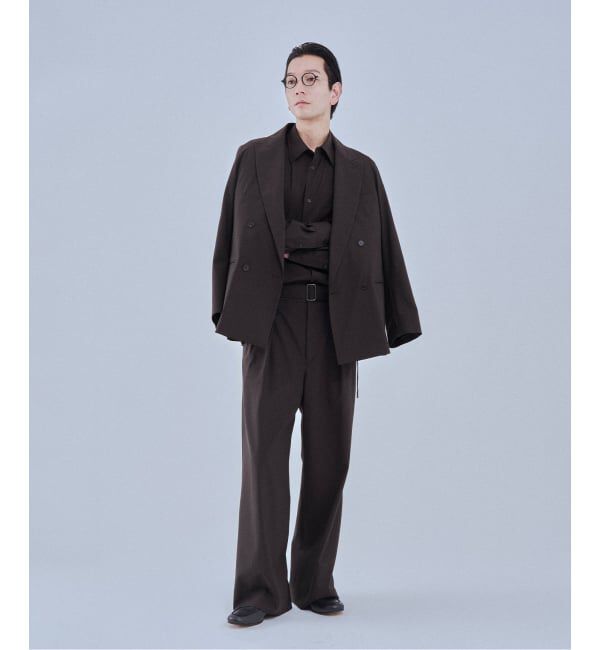 EDIFICE「2WAY トロピカル ウール ジャケット」|テーラードジャケット|