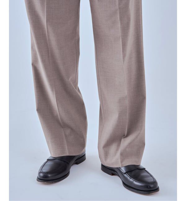 EDIFICE「2WAY トロピカル 1プリーツ パンツ」|スラックス|