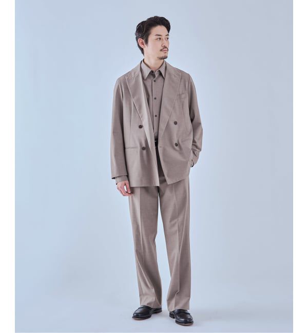 EDIFICE「2WAY トロピカル 1プリーツ パンツ」|スラックス|