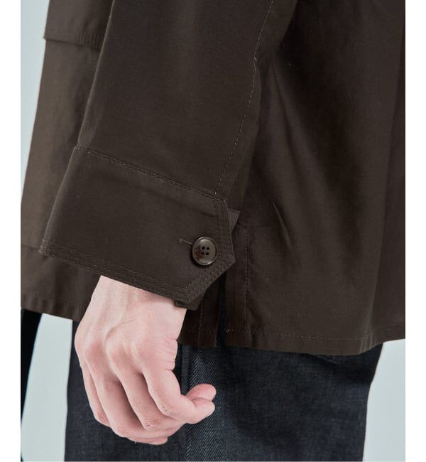 EDIFICE「ETS.MATERIAUX(マテリオ) スーピマ ファティーグ ジャケット」|ミリタリージャケット|