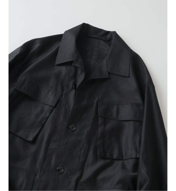 EDIFICE「ETS.MATERIAUX(マテリオ) スーピマ ファティーグ ジャケット」|ミリタリージャケット|