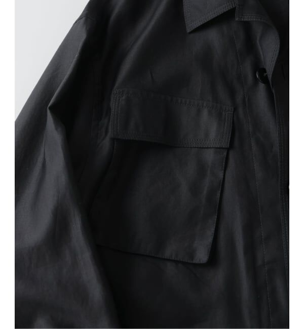 EDIFICE「ETS.MATERIAUX(マテリオ) スーピマ ファティーグ ジャケット」|ミリタリージャケット|