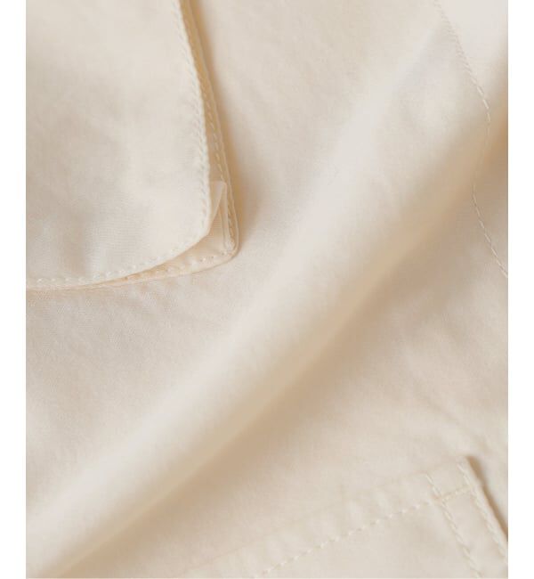 EDIFICE「ETS.MATERIAUX(マテリオ) スーピマ ファティーグ ジャケット」|ミリタリージャケット|