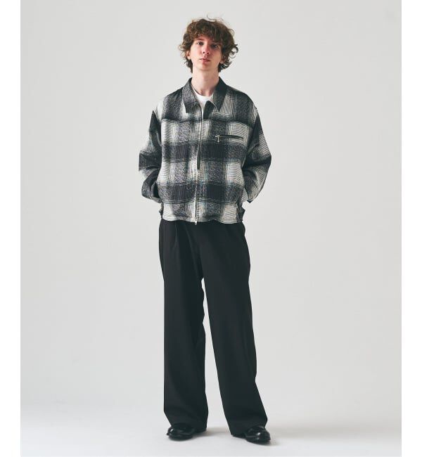 417 EDIFICE「TR ワイドイージーパンツ」|スラックス|