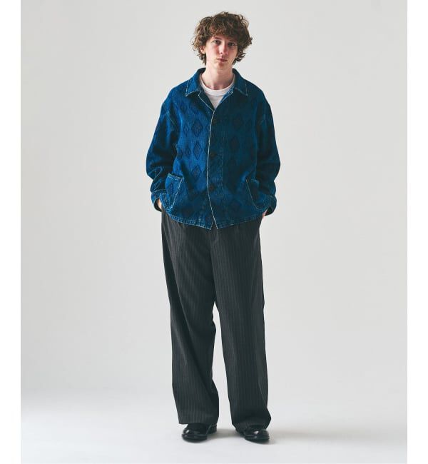 417 EDIFICE「TR ワイドイージーパンツ」|スラックス|