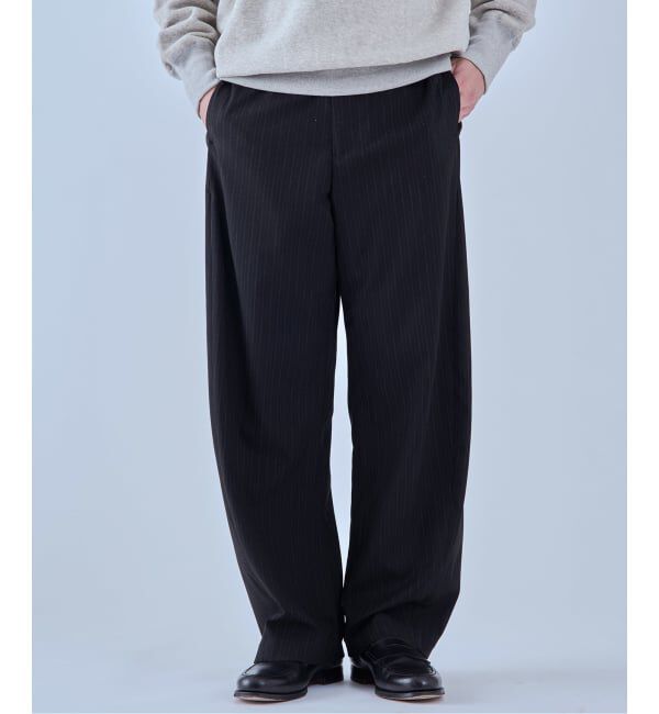 EDIFICE「クリアスストライプ 3D フィット トラウザー」|スラックス|