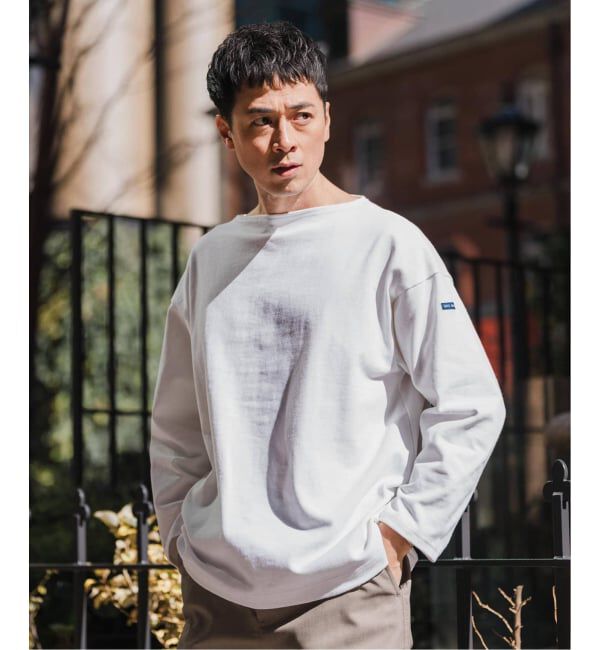 EDIFICE「SAINT JAMES(セントジェームス)  OUESSANT ルーズ (SOLID)」|Tシャツ・カットソー|