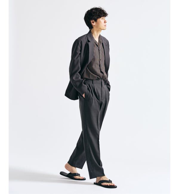 417 EDIFICE「【EVALET / エバレット】メッシュWジャケット "セットアップ着用可能"」|テーラードジャケット|