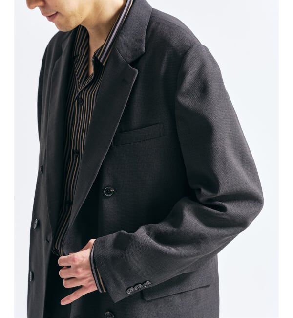 417 EDIFICE「【EVALET / エバレット】メッシュWジャケット "セットアップ着用可能"」|テーラードジャケット|