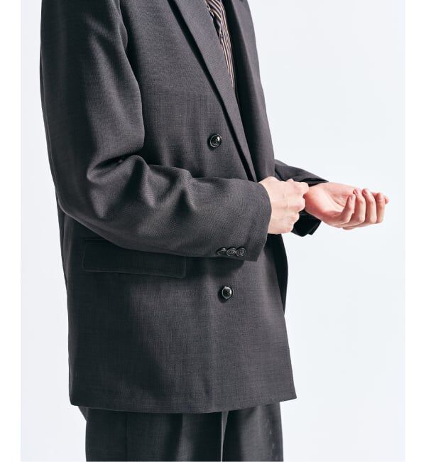 417 EDIFICE「【EVALET / エバレット】メッシュWジャケット "セットアップ着用可能"」|テーラードジャケット|