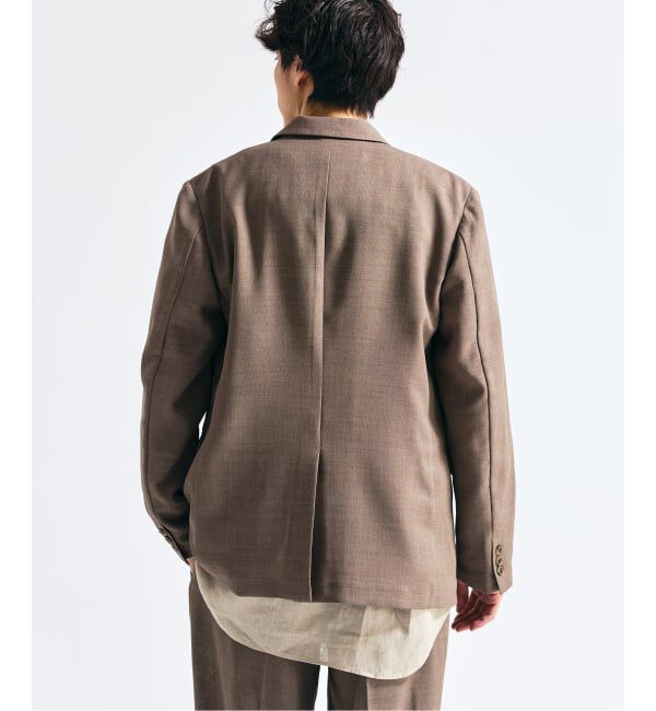 417 EDIFICE「【EVALET / エバレット】メッシュWジャケット "セットアップ着用可能"」|テーラードジャケット|