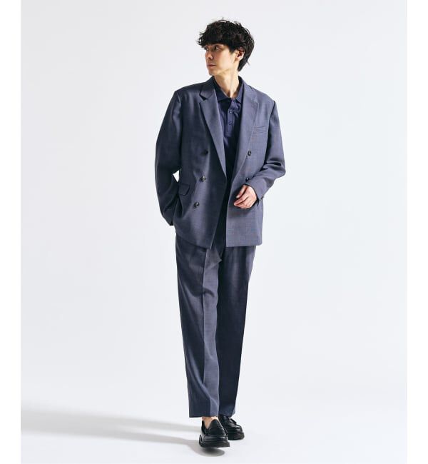 417 EDIFICE「【EVALET / エバレット】メッシュWジャケット "セットアップ着用可能"」|テーラードジャケット|