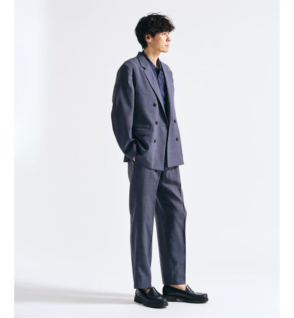 417 EDIFICE「【EVALET / エバレット】メッシュWジャケット "セットアップ着用可能"」|テーラードジャケット|