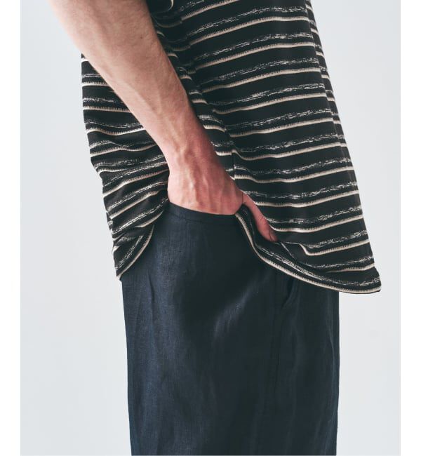 417 EDIFICE「ノルマンディーリネン パンツ」|スラックス|