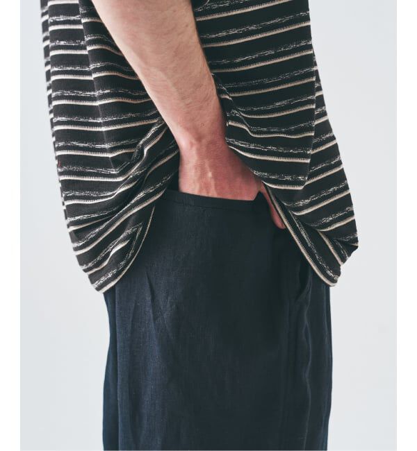 417 EDIFICE「ノルマンディーリネン パンツ」|スラックス|