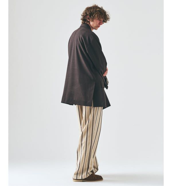 417 EDIFICE「ノルマンディーリネン パンツ」|スラックス|