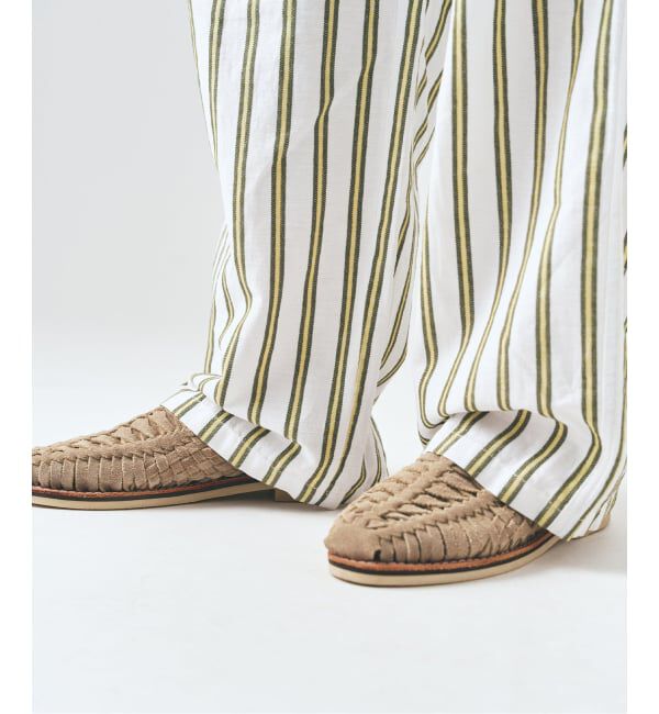 417 EDIFICE「ノルマンディーリネン パンツ」|スラックス|