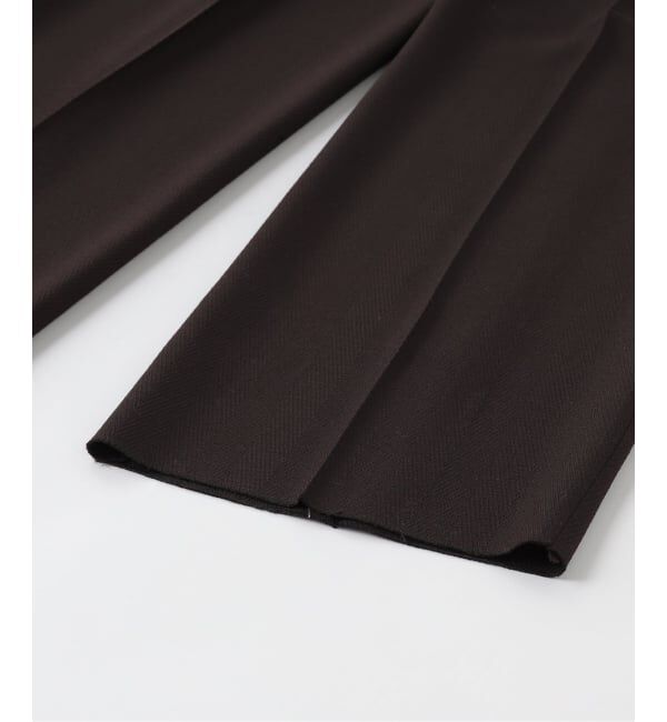 EDIFICE「HUSBANDS（ハズバンズ）WIDE PLEATED TROUSERS IN 4-PLY」|スラックス|