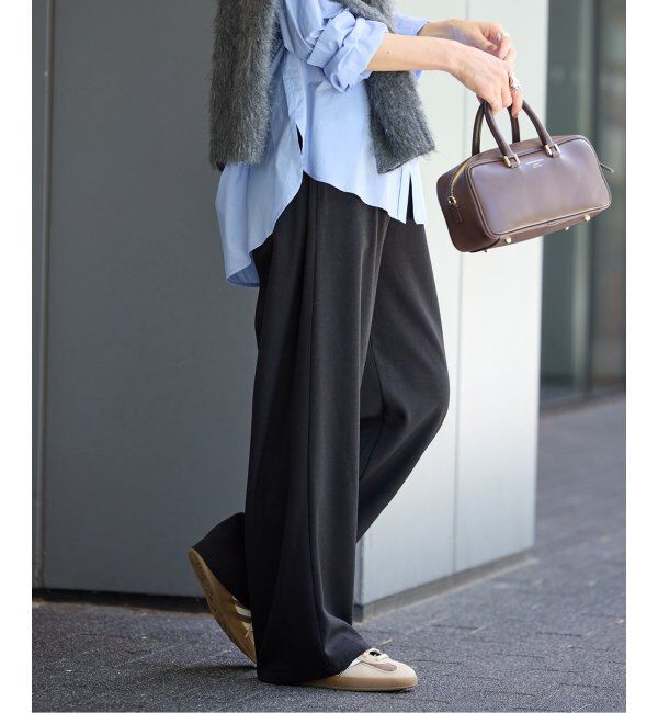 JOURNAL STANDARD「《追加4》ウールライクストレッチワイドパンツ」|その他|