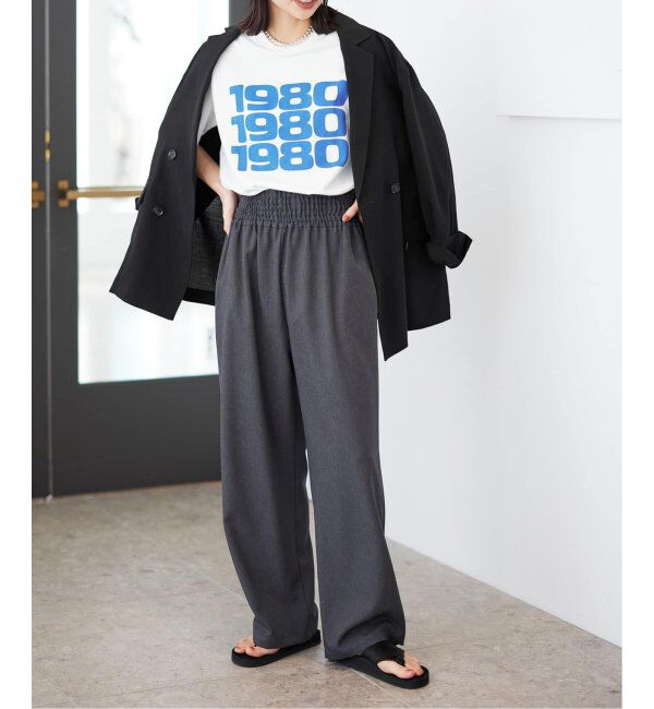 JOURNAL STANDARD「《追加4》ウールライクストレッチワイドパンツ」|その他|