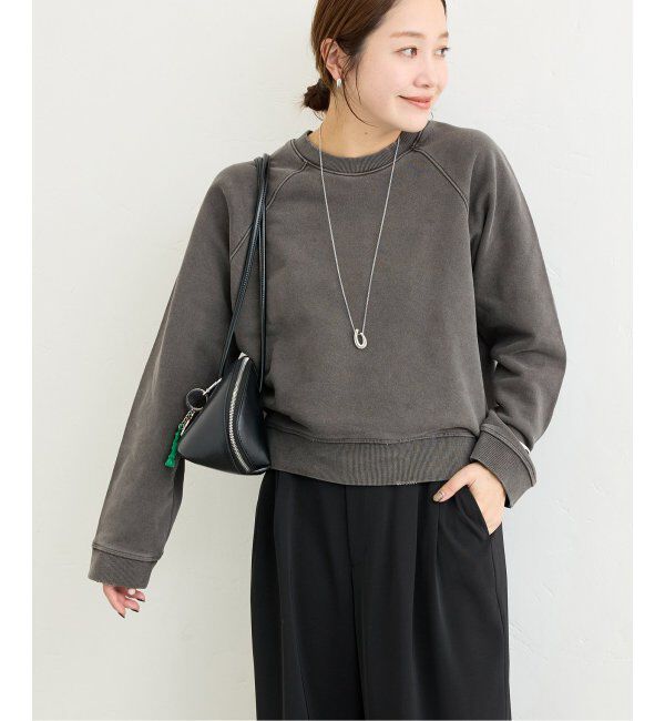 JOURNAL STANDARD「ピグメントクラッシュスウェット」|スウェット・ジャージ|グレー