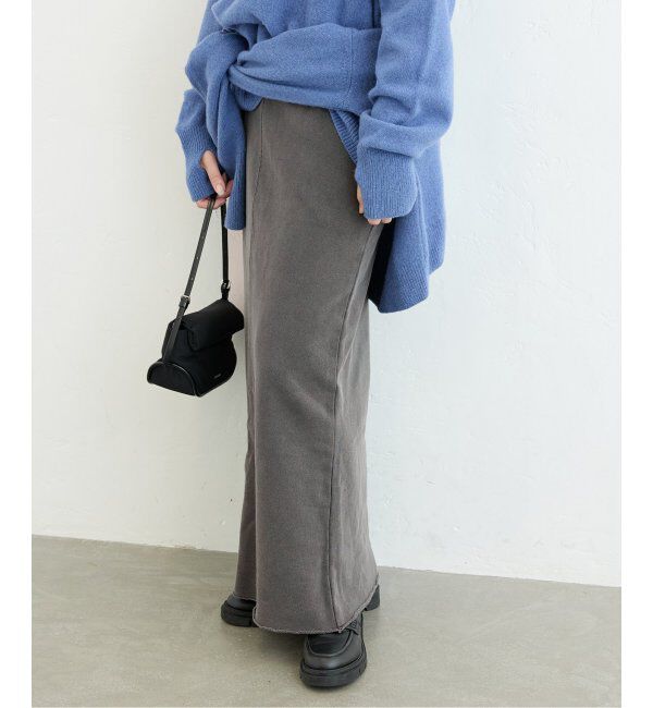 JOURNAL STANDARD「ピグメントスウェットクラッシュスカート」|スカート|