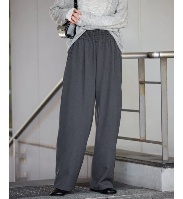 JOURNAL STANDARD「《追加》ライクストレッチワイドパンツ」|その他|