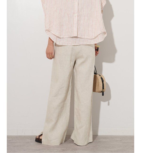 JOURNAL STANDARD relume「《追加》麻スリットイージーパンツ」|その他|