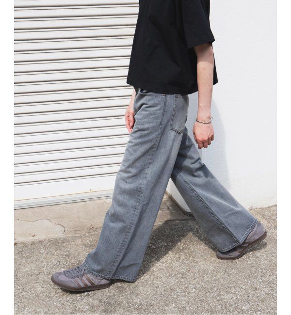 JOURNAL STANDARD「デニム キャノン 5ポケット フェード グレー染」|デニム|グレー
