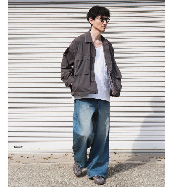 JOURNAL STANDARD「デニム キャノン 5ポケット フェード グレー染」|デニム|