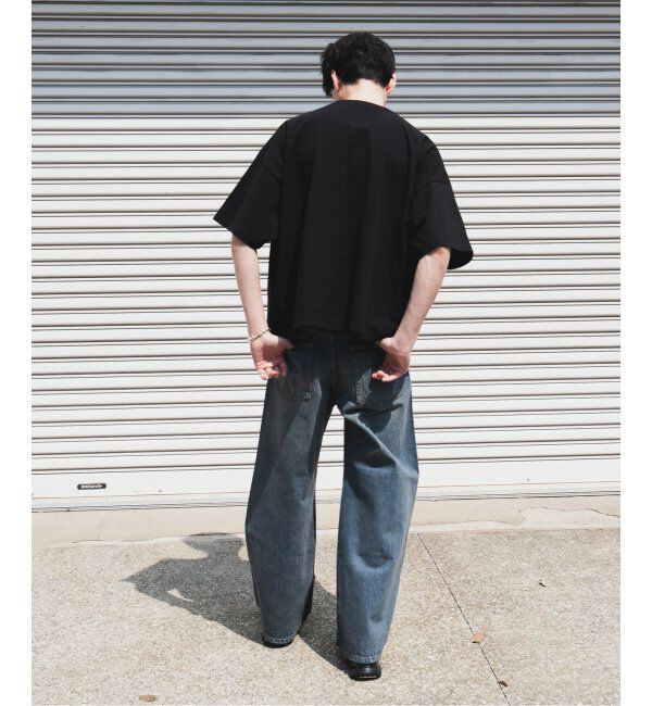 JOURNAL STANDARD「デニム キャノン 5ポケット フェード グレー染」|デニム|
