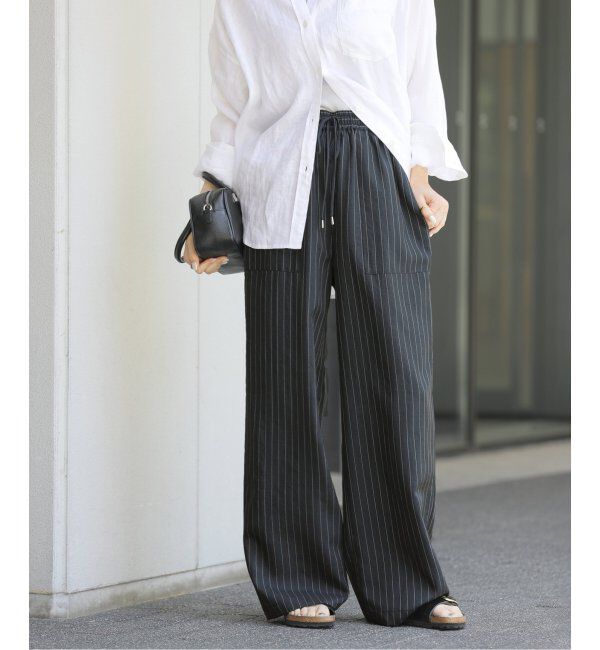 JOURNAL STANDARD relume「タンブラーブッチャーイージーパンツ」|その他|ネイビー A