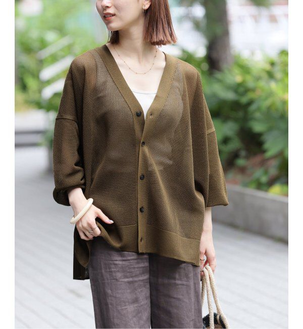 JOURNAL STANDARD relume「メッシュカーディガン」|カーディガン|