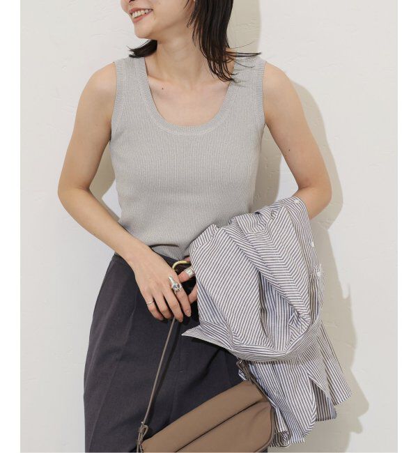 JOURNAL STANDARD「《追加3》Uネックニットタンク」|タンクトップ|