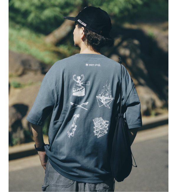JOURNAL STANDARD relume「SNOW PEAK / スノーピーク 別注 &rdquo;GEAR&rdquo; プリントTシャツ」|Tシャツ・カットソー|