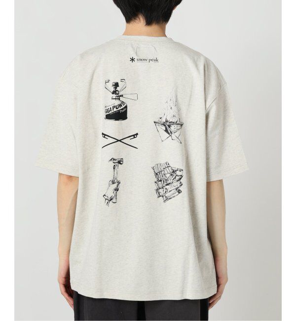 JOURNAL STANDARD relume「SNOW PEAK / スノーピーク 別注 &rdquo;GEAR&rdquo; プリントTシャツ」|Tシャツ・カットソー|