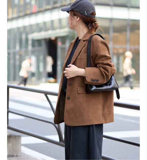 JOURNAL STANDARD「フェイクレザー/フェイクスエードジャケット」|ライダースジャケット|