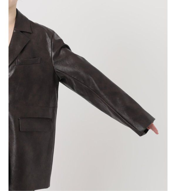 JOURNAL STANDARD「フェイクレザー/フェイクスエードジャケット」|ライダースジャケット|