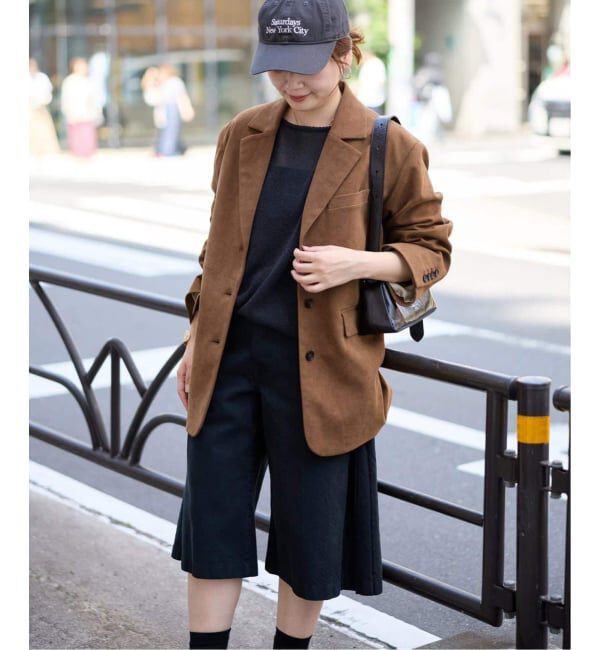 JOURNAL STANDARD「フェイクレザー/フェイクスエードジャケット」|ライダースジャケット|