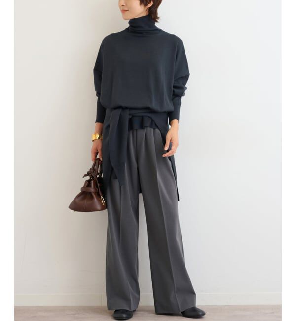 JOURNAL STANDARD relume「《追加/一部WEB限定/新色》スムースフレアタックパンツ」|スラックス|