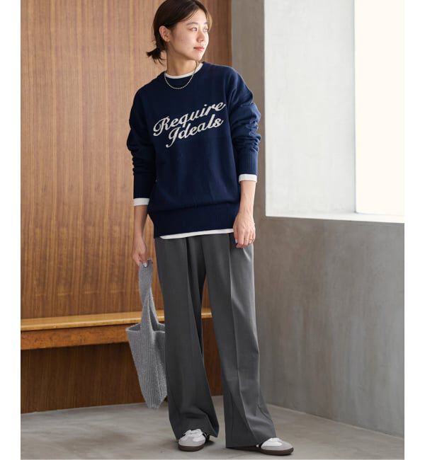 JOURNAL STANDARD relume「《追加/一部WEB限定/新色》スムースフレアタックパンツ」|スラックス|