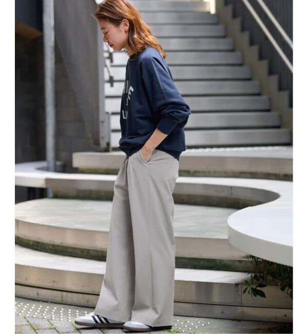 JOURNAL STANDARD relume「《追加/一部WEB限定/新色》スムースフレアタックパンツ」|スラックス|