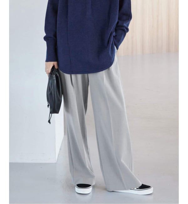 JOURNAL STANDARD relume「《追加/一部WEB限定/新色》スムースフレアタックパンツ」|スラックス|