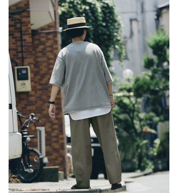 JOURNAL STANDARD relume「リネンブレンド 1タック &rdquo;レイジー&rdquo; パンツ」|スラックス|