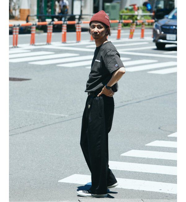 JOURNAL STANDARD relume「リネンブレンド 1タック &rdquo;レイジー&rdquo; パンツ」|スラックス|