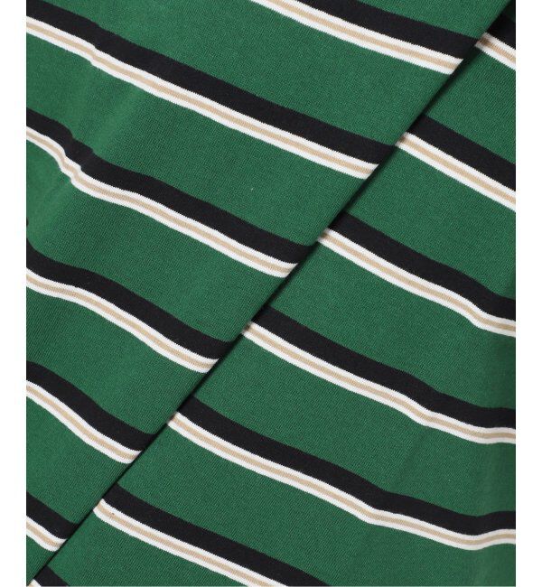 JOURNAL STANDARD「《追加4》汗ジミ防止天竺ボーダーノースリーブ」|Tシャツ・カットソー|