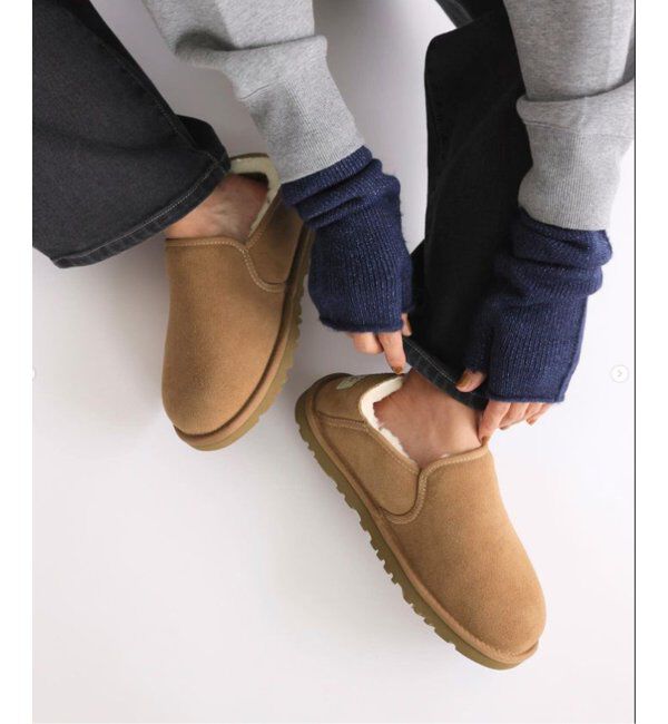 JOURNAL STANDARD relume「《追加》【UGG/アグ】M KENTON：ボアシューズ 3010 BLACK/CHESTNUT」|その他|