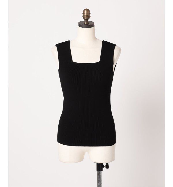 JOURNAL STANDARD relume「《追加4》Vis/Polyスクエアネックリブタンクトップ」|タンクトップ|
